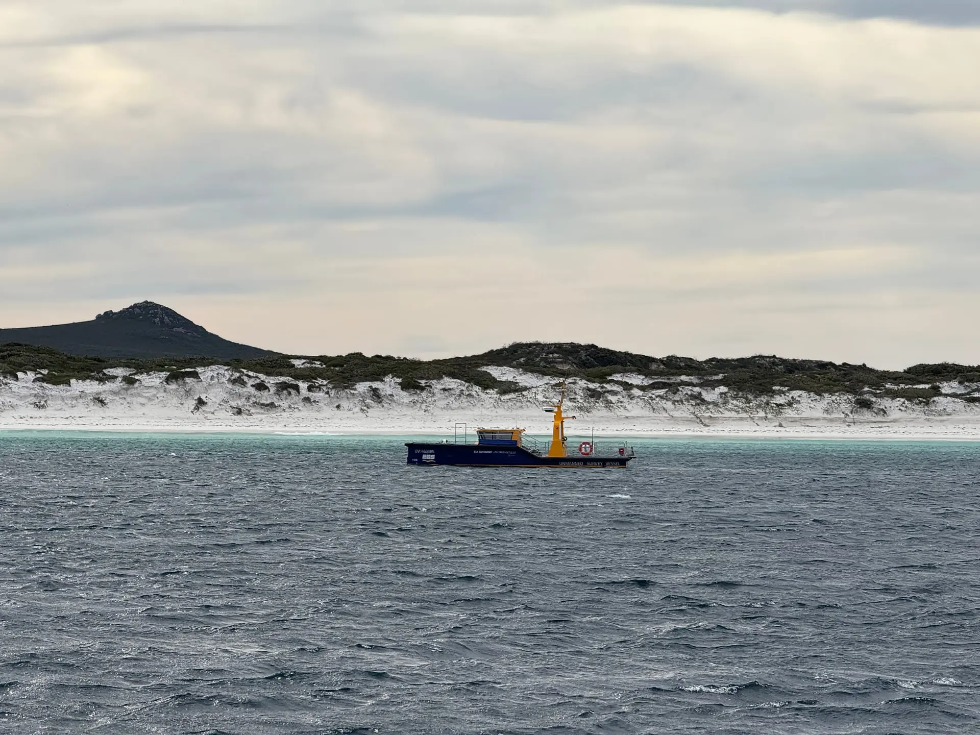 Fremantle 01 on HIPP survey operations
